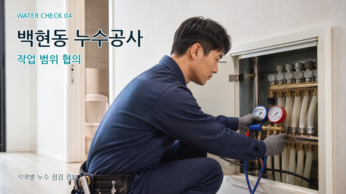 백현동 누수탐지 누수탐지 이미지