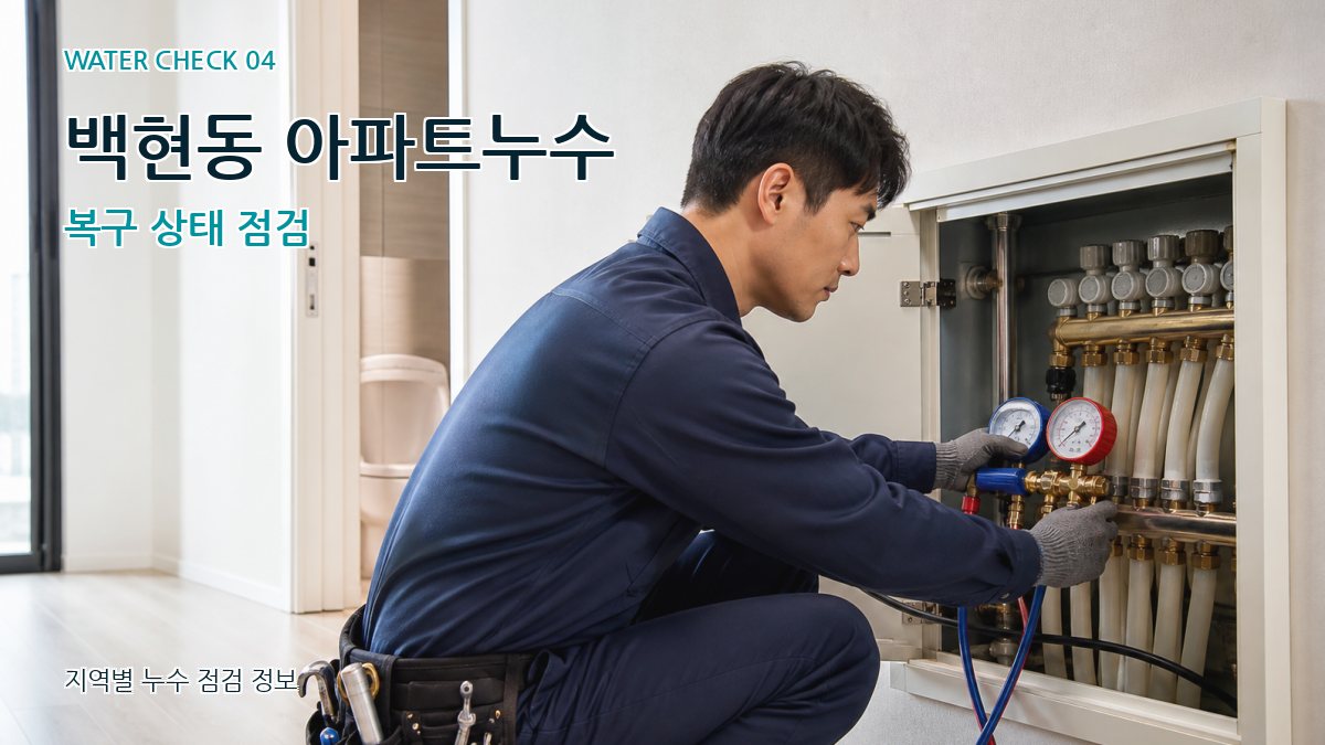 백현동 누수탐지 누수탐지 이미지