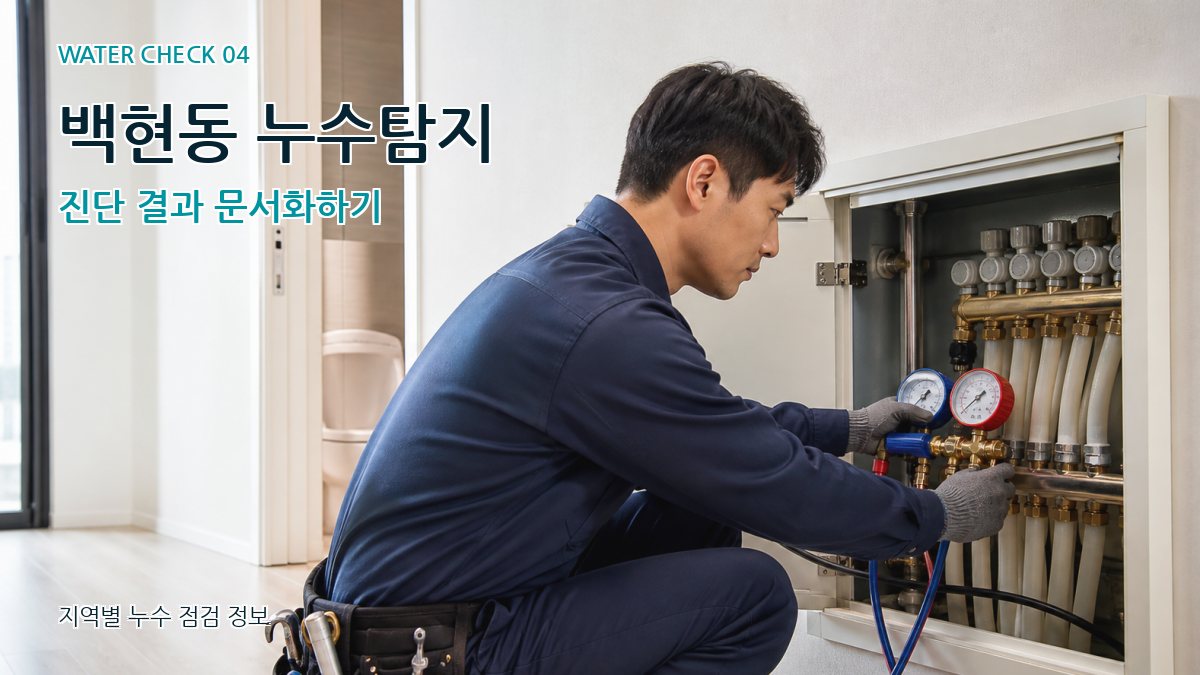 백현동 누수탐지 누수탐지 이미지